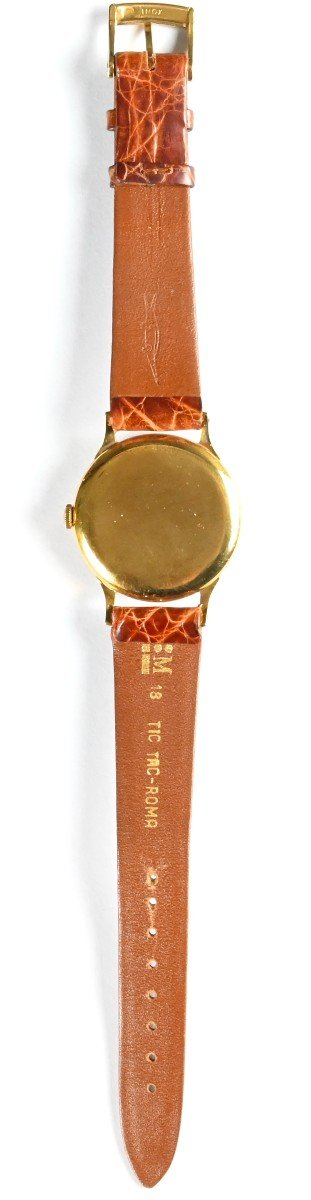 Zenith - Montre-bracelet - Boîtier En Or 18 Carats - Suisse Années 1960-photo-1